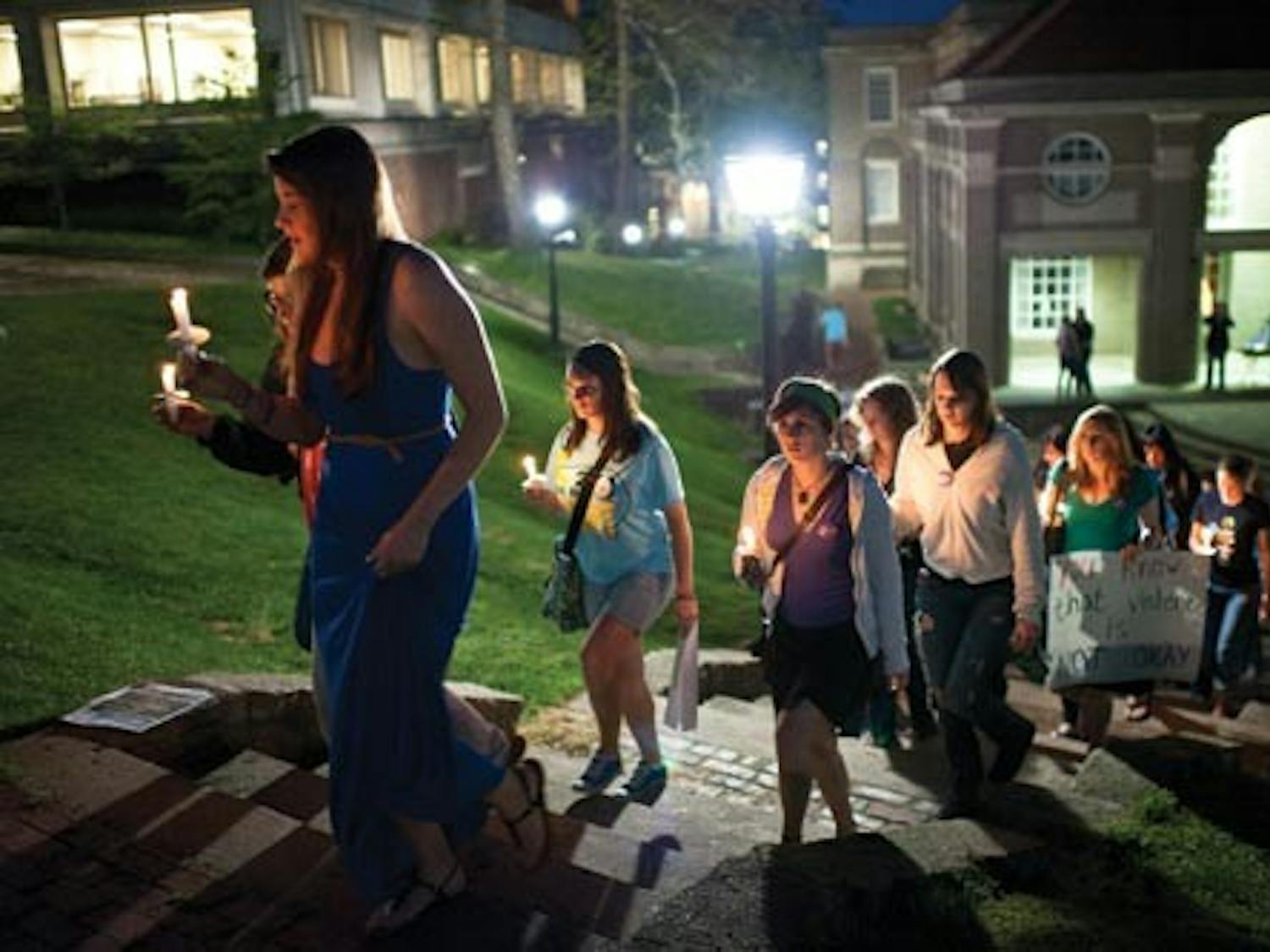 Student Senate to sponsor Take Back the Night march, rally