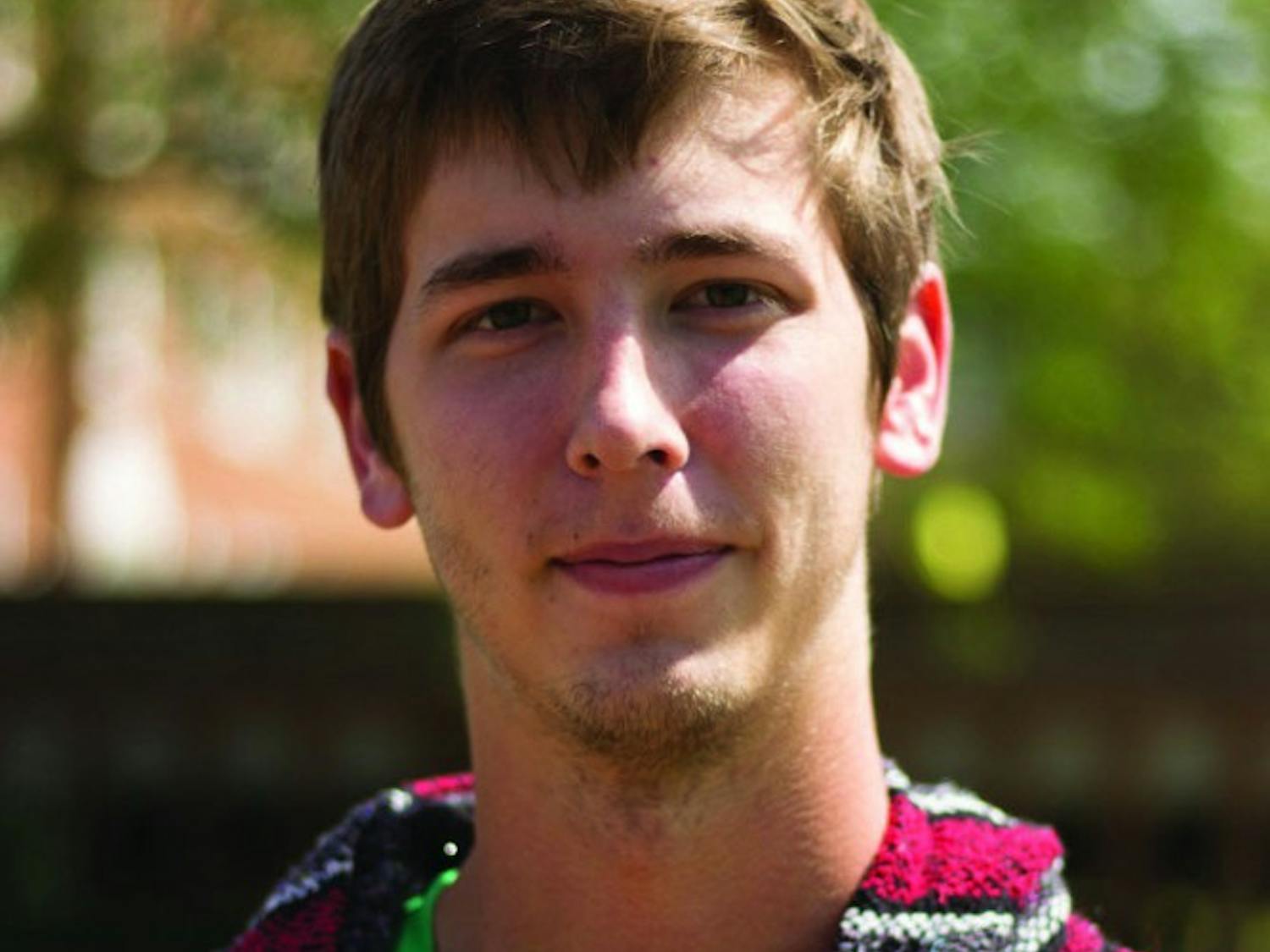 Colin Jaekle, a freshman studying economics  