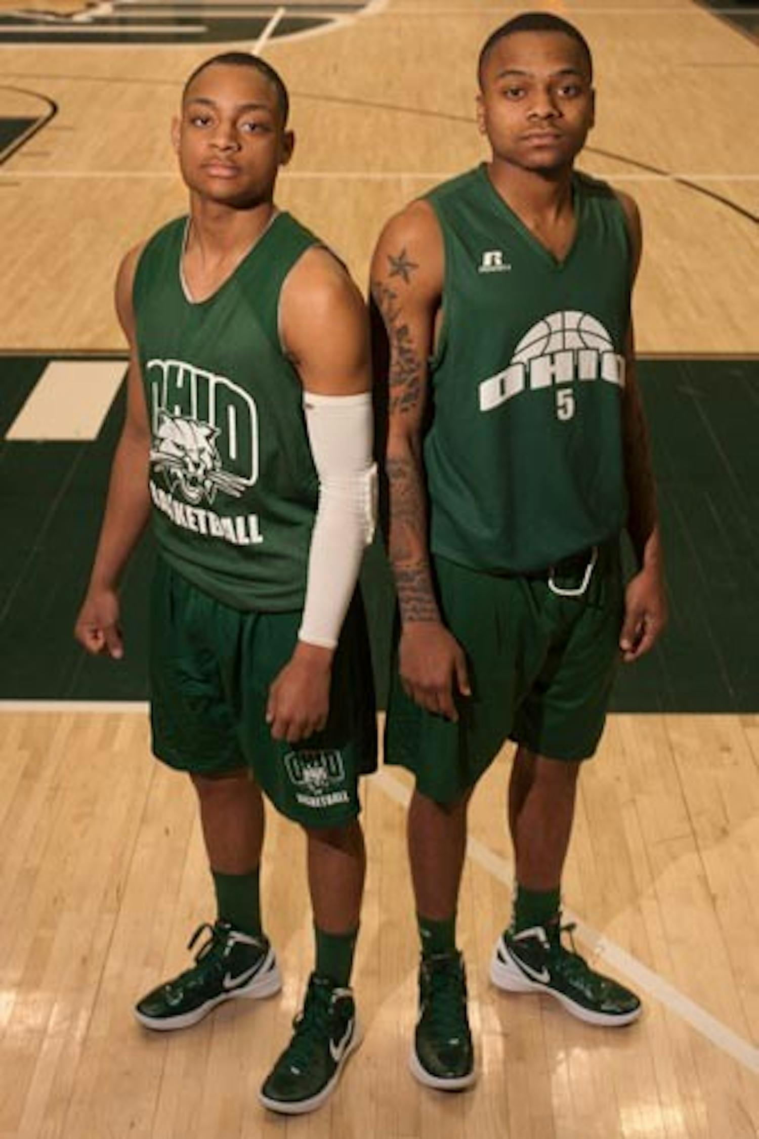 Men's Basketball: Ohio's Cooper passes a few pointers to his point-guard protege, Taylor  