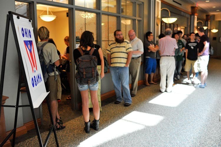 OU College Democrats, Republicans prepare for Biden visit  