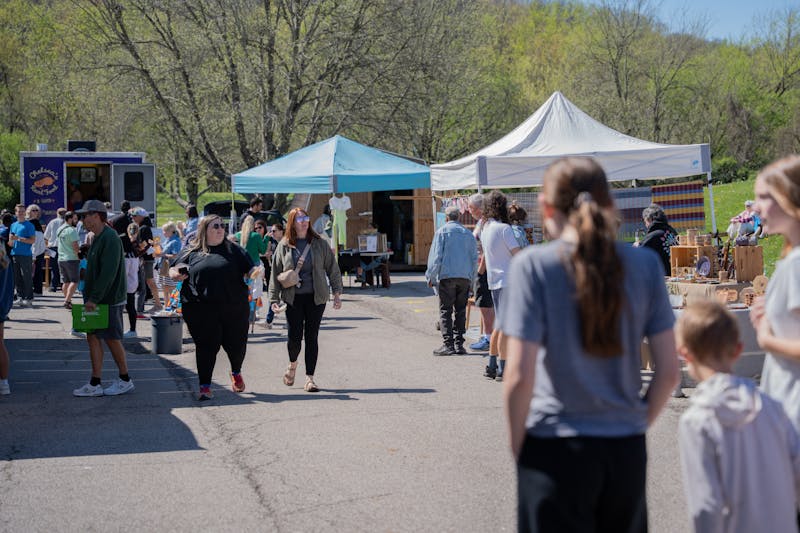 Students enjoy warm weather with spring activities  