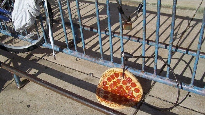 Chained Up Pizza  