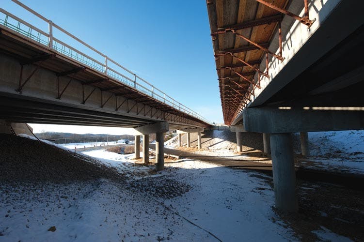 Construction on Nelsonville bypass progresses, speedy finish predicted  