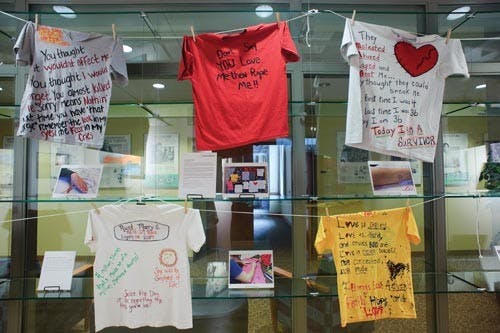 Women channel voices through visuals  