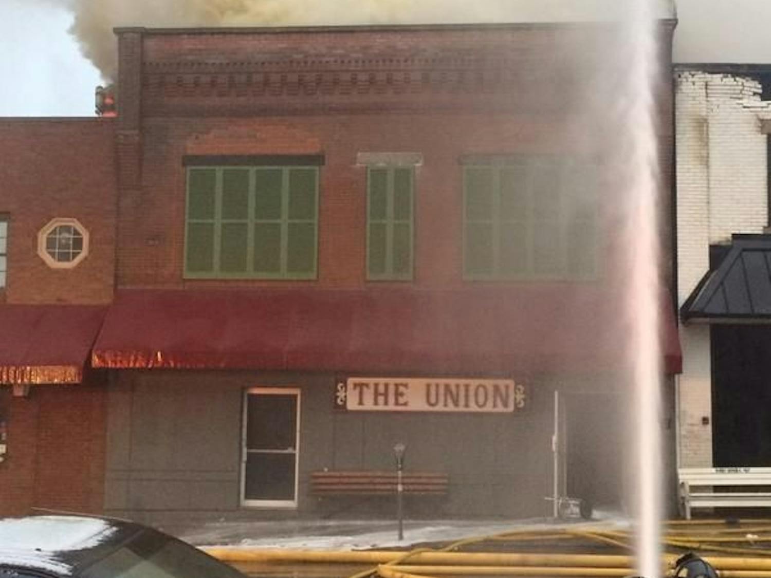 Athens Uptown Fire: Union Firehose  