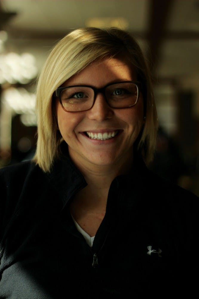 Bre Fisher, a junior studying fashion merchandising  