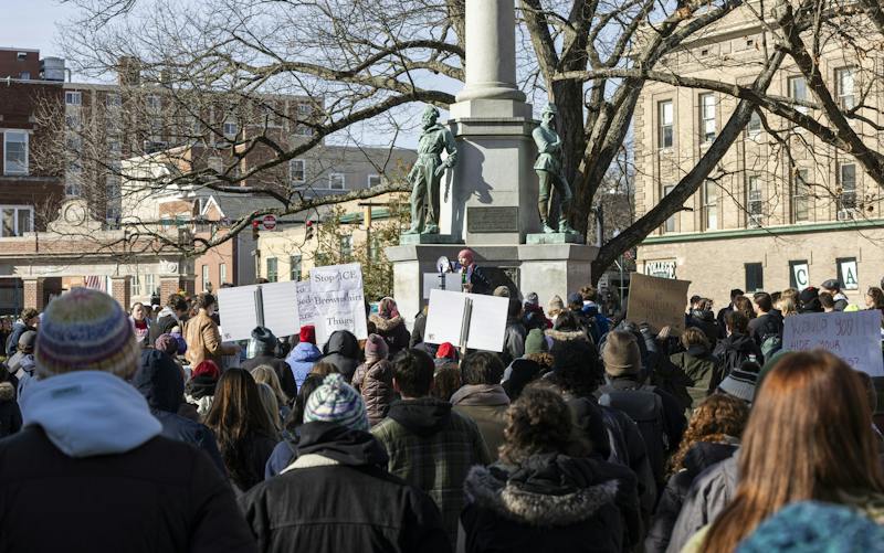 OU students rally against ICE, call for campus protections - The Post