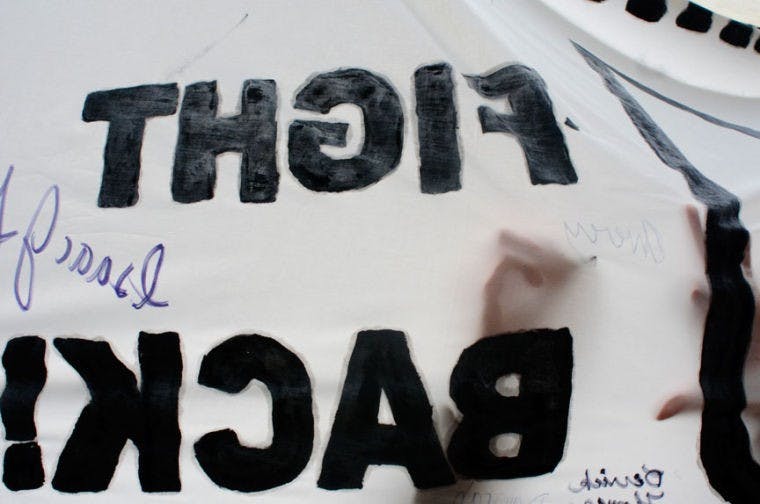 Protesting 'profit': Faculty, students, residents voice opposition to budget cuts, Ohio Senate Bill 5  