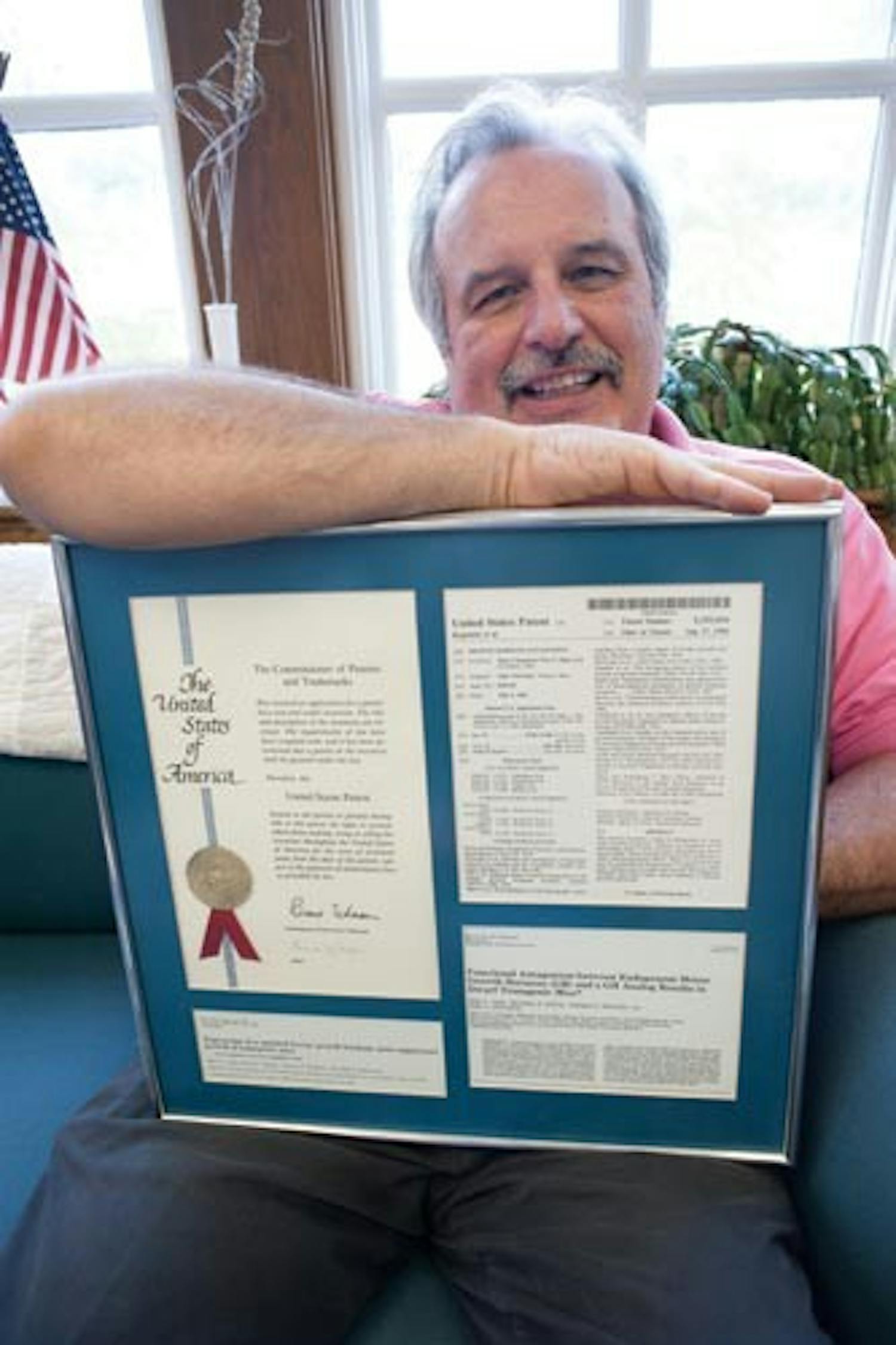 Professor wins Patent accolade  