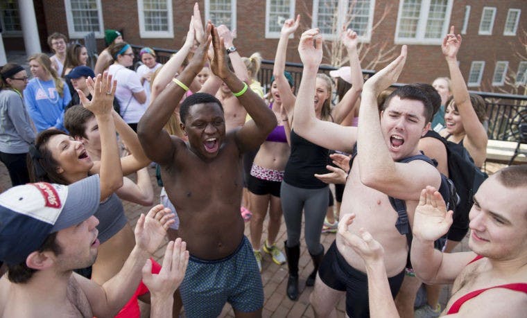 Slideshow: Bare on the Bricks  