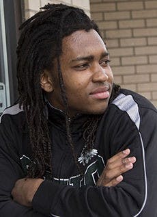 Julian Brentley, Freshman, Biological science  