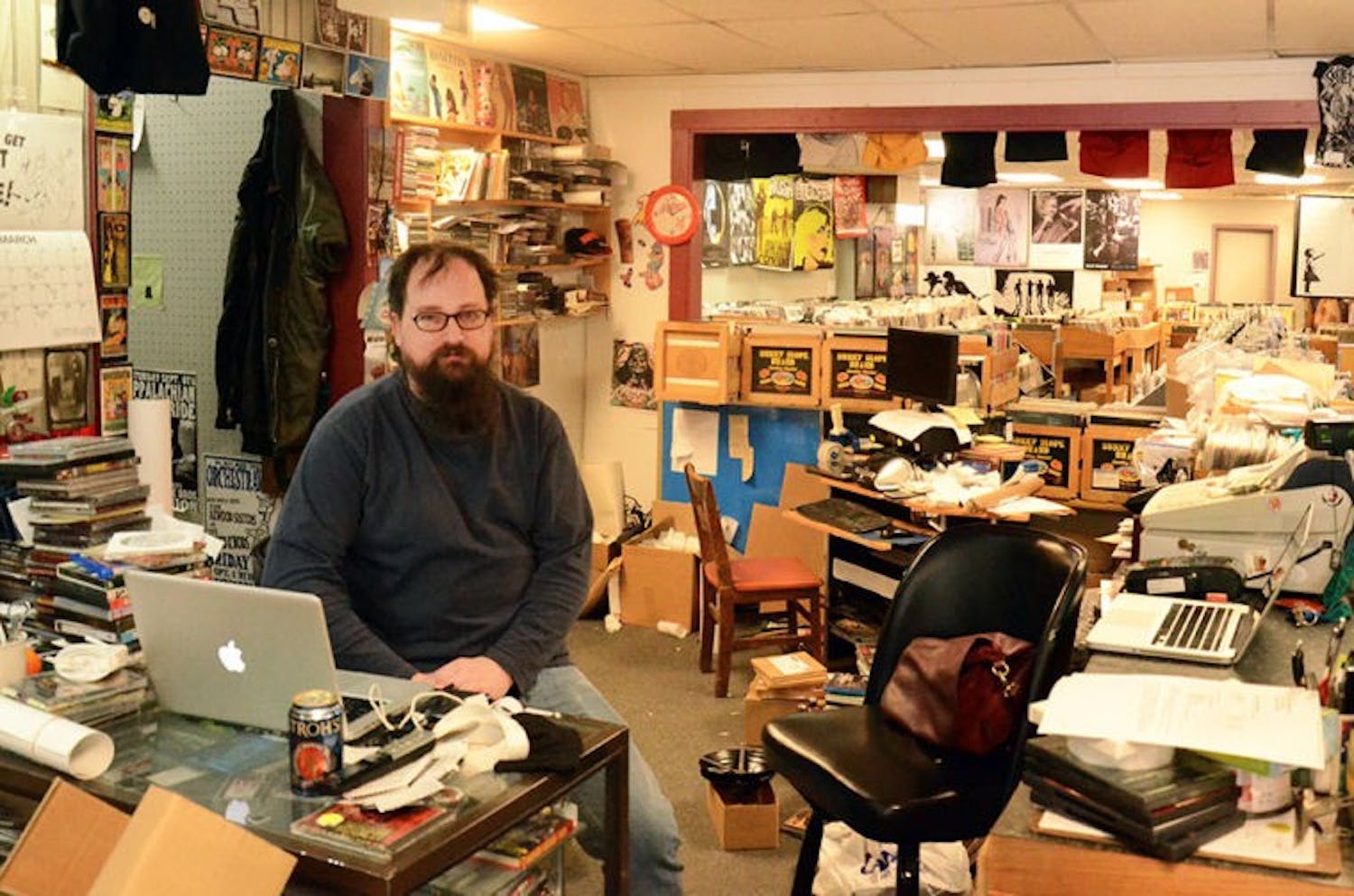 Record store owner recommends local spins  