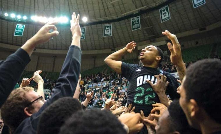 Men's Basketball: Taylor three-pointer lifts Ohio to Kent State sweep  