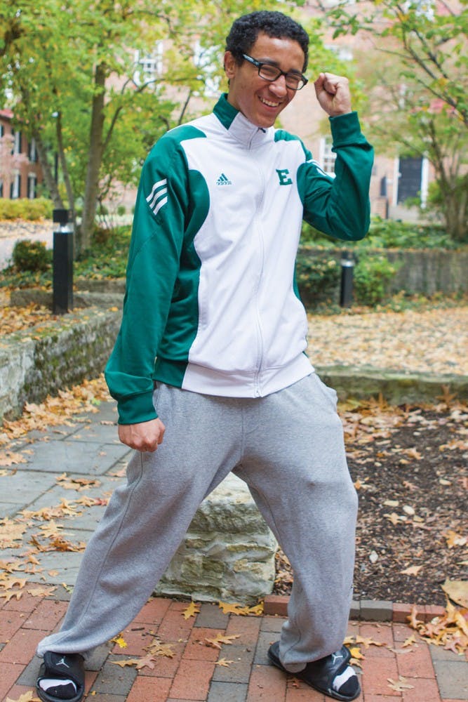 John Williams Jr., a freshman studying finance  