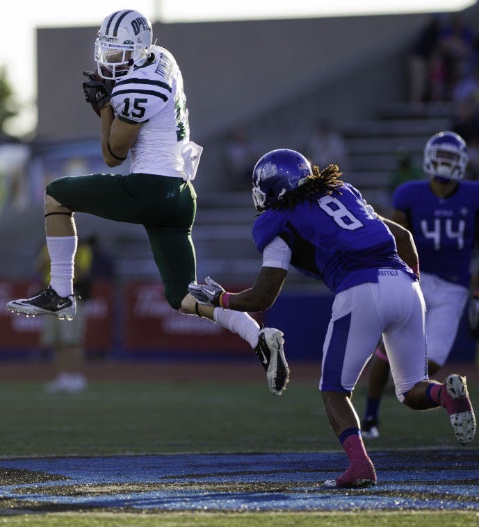 Football: Buffalo jukes past Ohio to claim first MAC win  