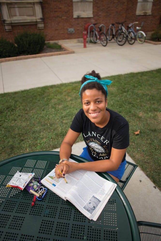 Charlee Cobb, freshman studying journalism  