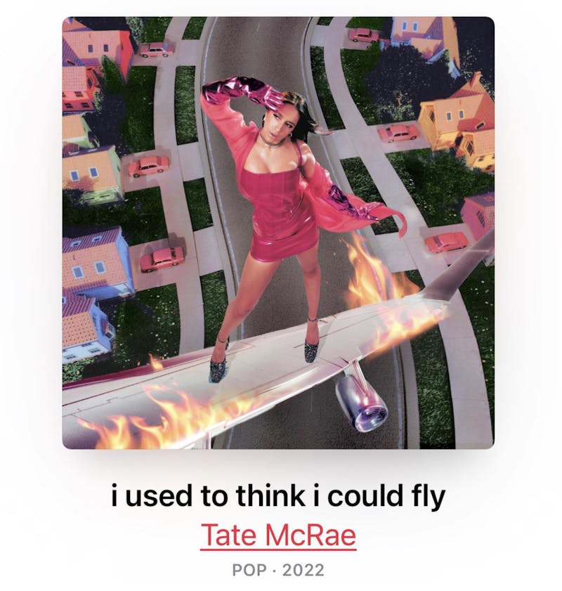 Tate McRae - go away (Lyric Video) 