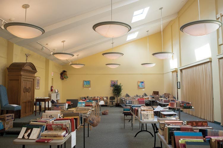 Hillel sells pieces of history and knowledge  