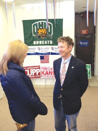 Sen. Rand Paul visits Athens  