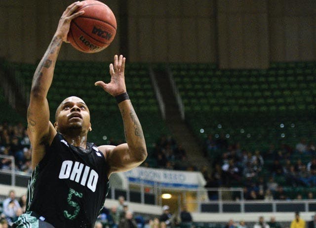 Men's Basketball: Bobcats roll over Huskies, let up in second half  