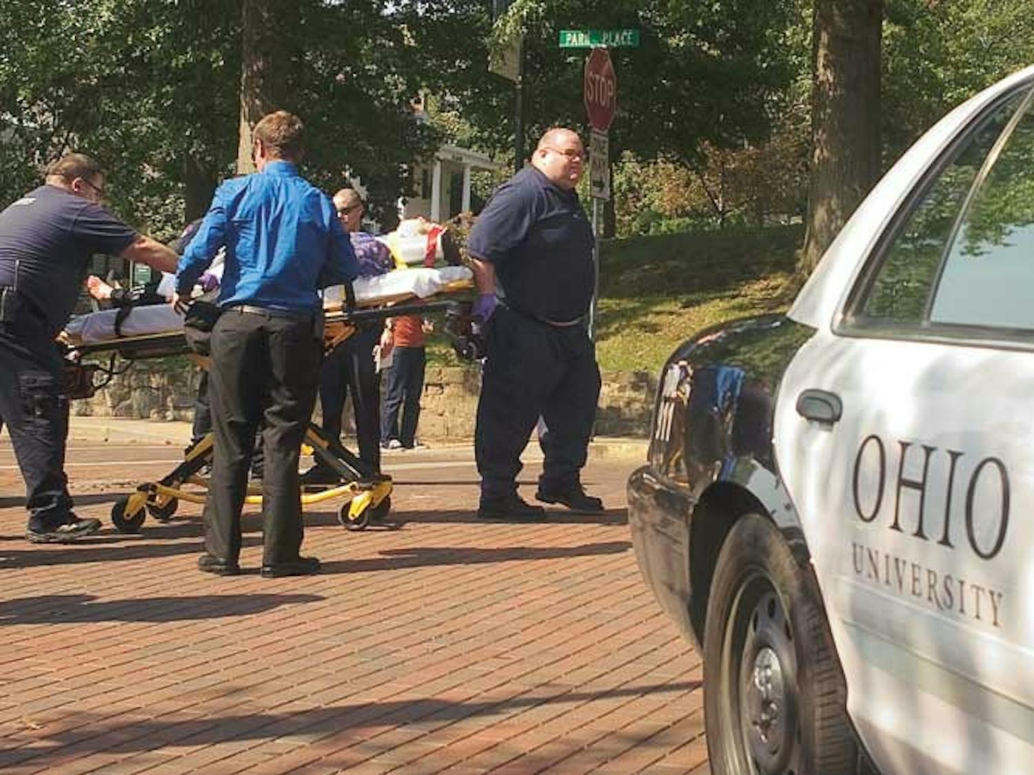 Woman allegedly hit by bus on OU campus sues university for $25,000