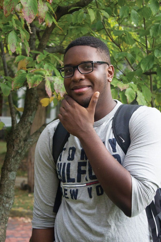 Nathan Bouie, Freshman studying media arts  