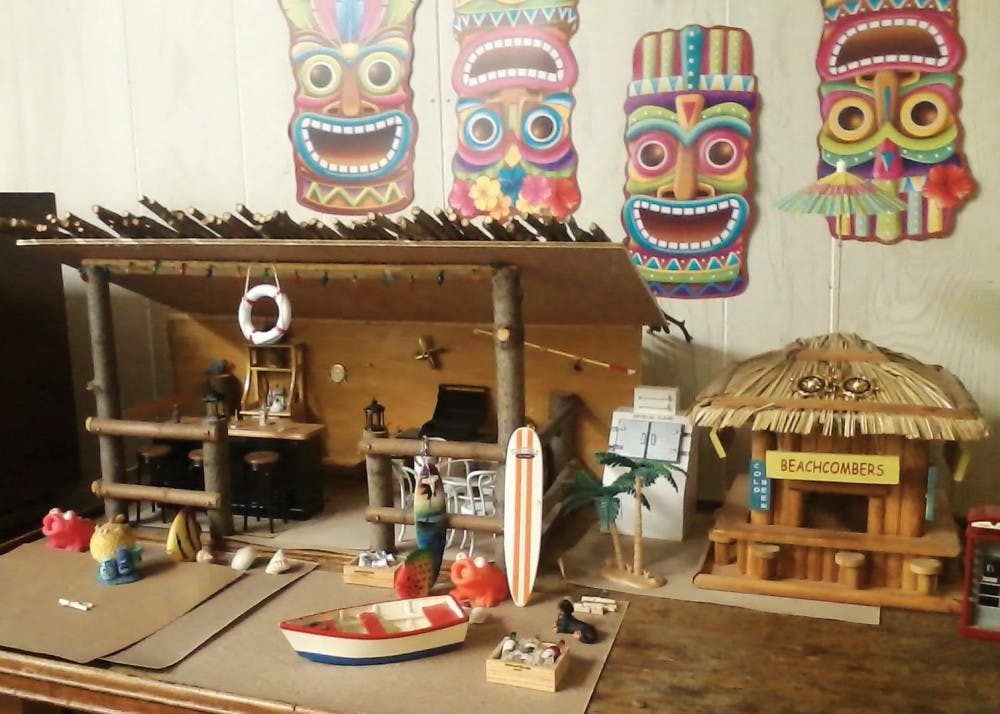 OU alum James E. Guyette is looking for a place to display miniatures made by his late wife, Jill Costa, who passed away in September. (Provided via James E. Guyette)