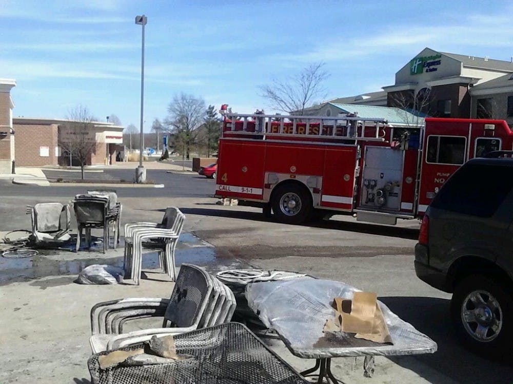 Applebee's fire aftermath  
