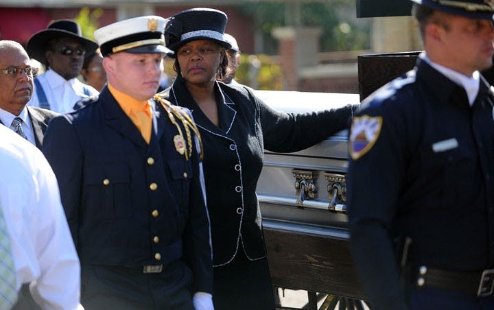 Civil-rights activist honored upon death  