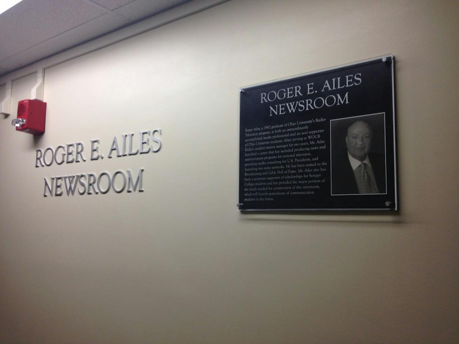 Roger E. Ailes Newsroom 