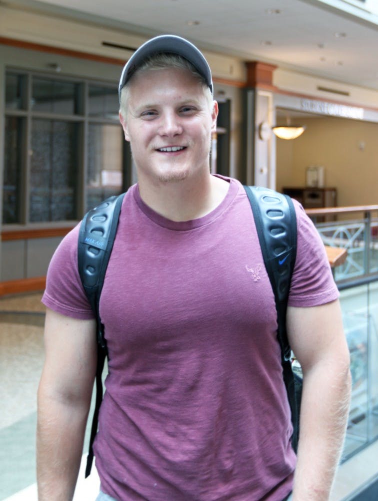 Jake Wade, Sophomore studying Communications  