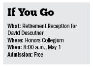 Executive vice provost Descutner to retire, teach at OU  