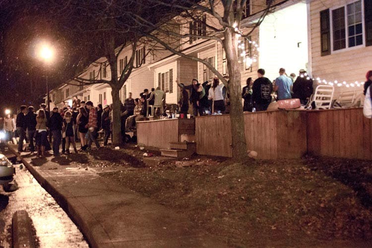 Smaller event still big fun for the parties' attendees  