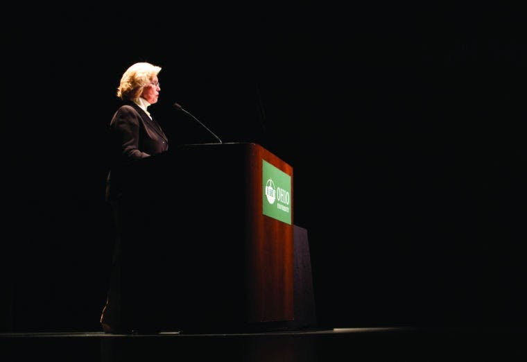 Conference lectures provide attendees with workplace advice, life lessons  