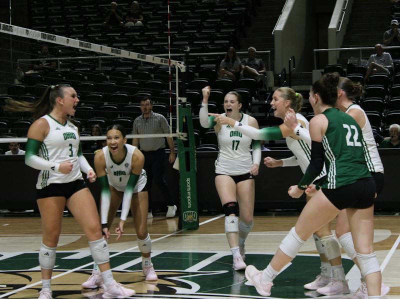 Volleyball: Ohio extends winning streak, 2-0 MAC play start