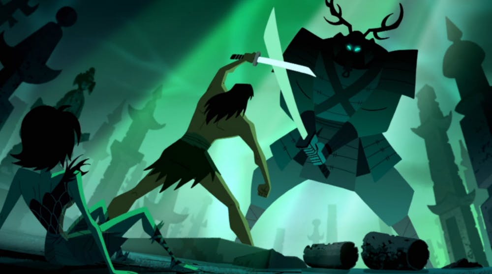 tv review cameos galore in samurai jack episode that is both dark