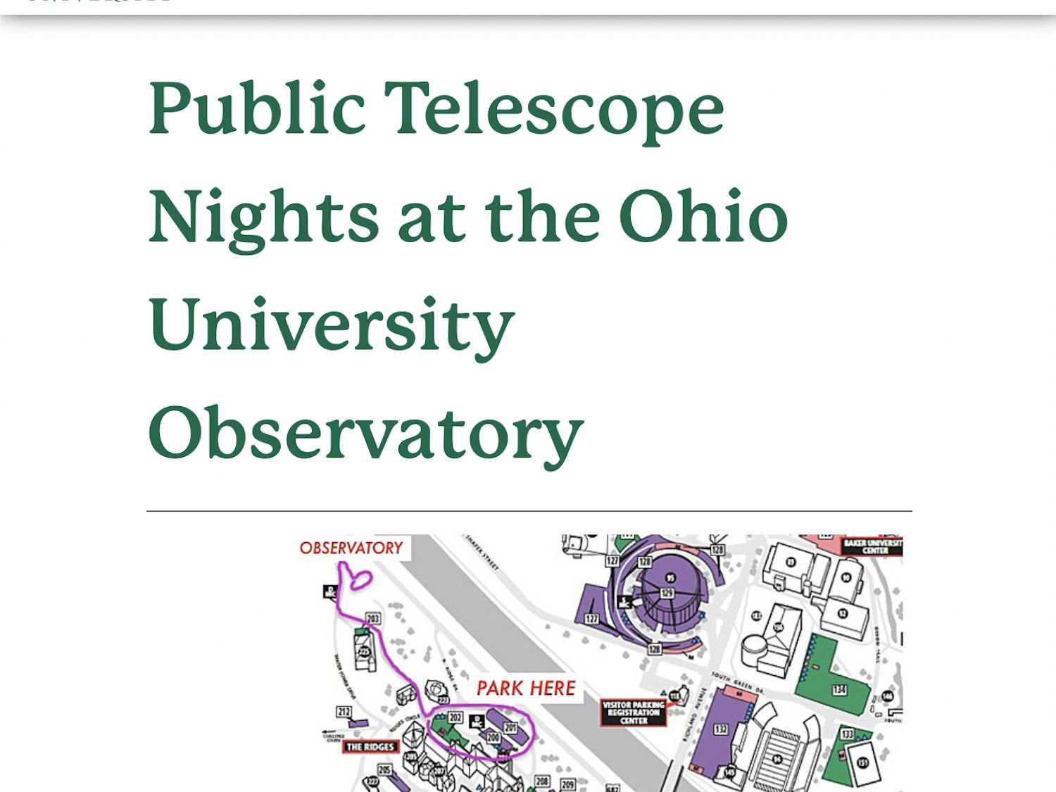 Telescope Nights Provided