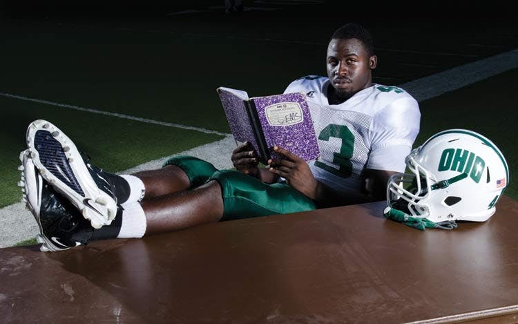 Football: Linebacker expresses himself on and off the field  