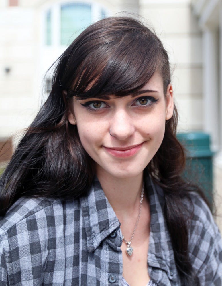 Autumn Johnson, Sophomore studying Studio Art  