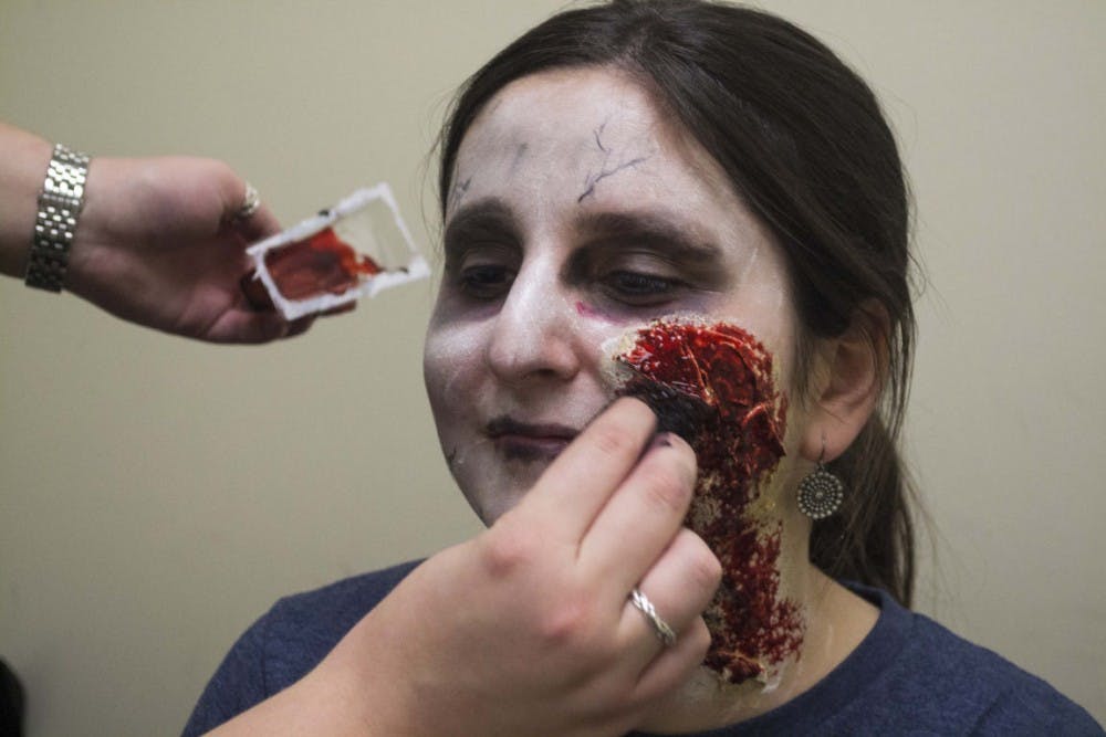 Zombie Makeup Step 11  