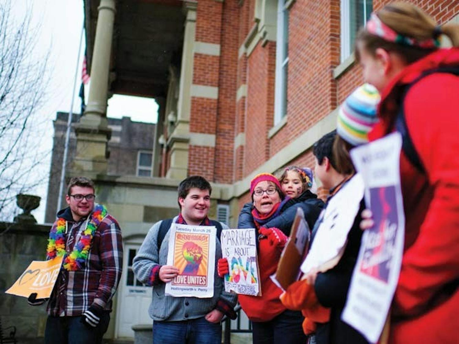 Marriage equality rally raises awareness in Athens