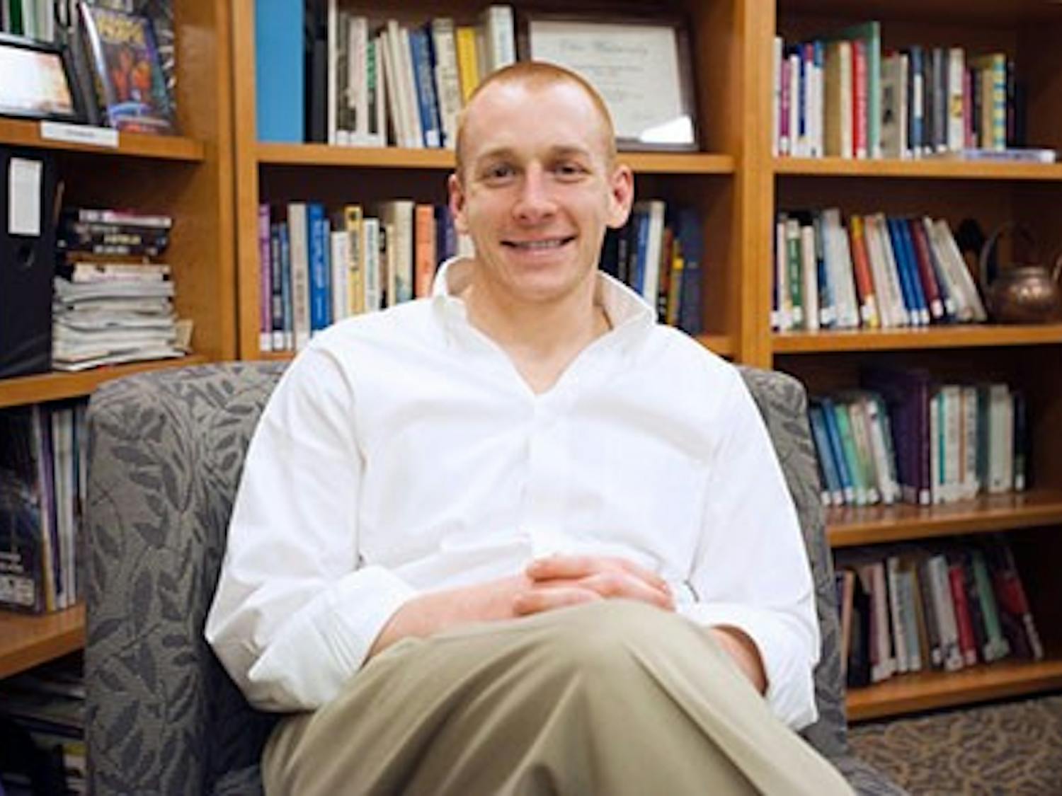 Bill Arnold brings a male perspective to Women's Center