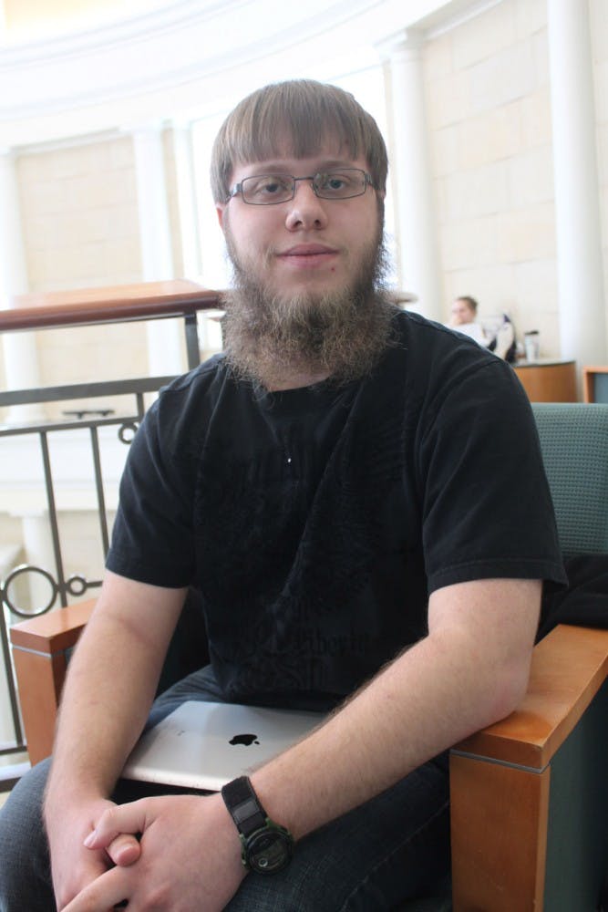 Elijah Davis, freshman studying Computer Science  