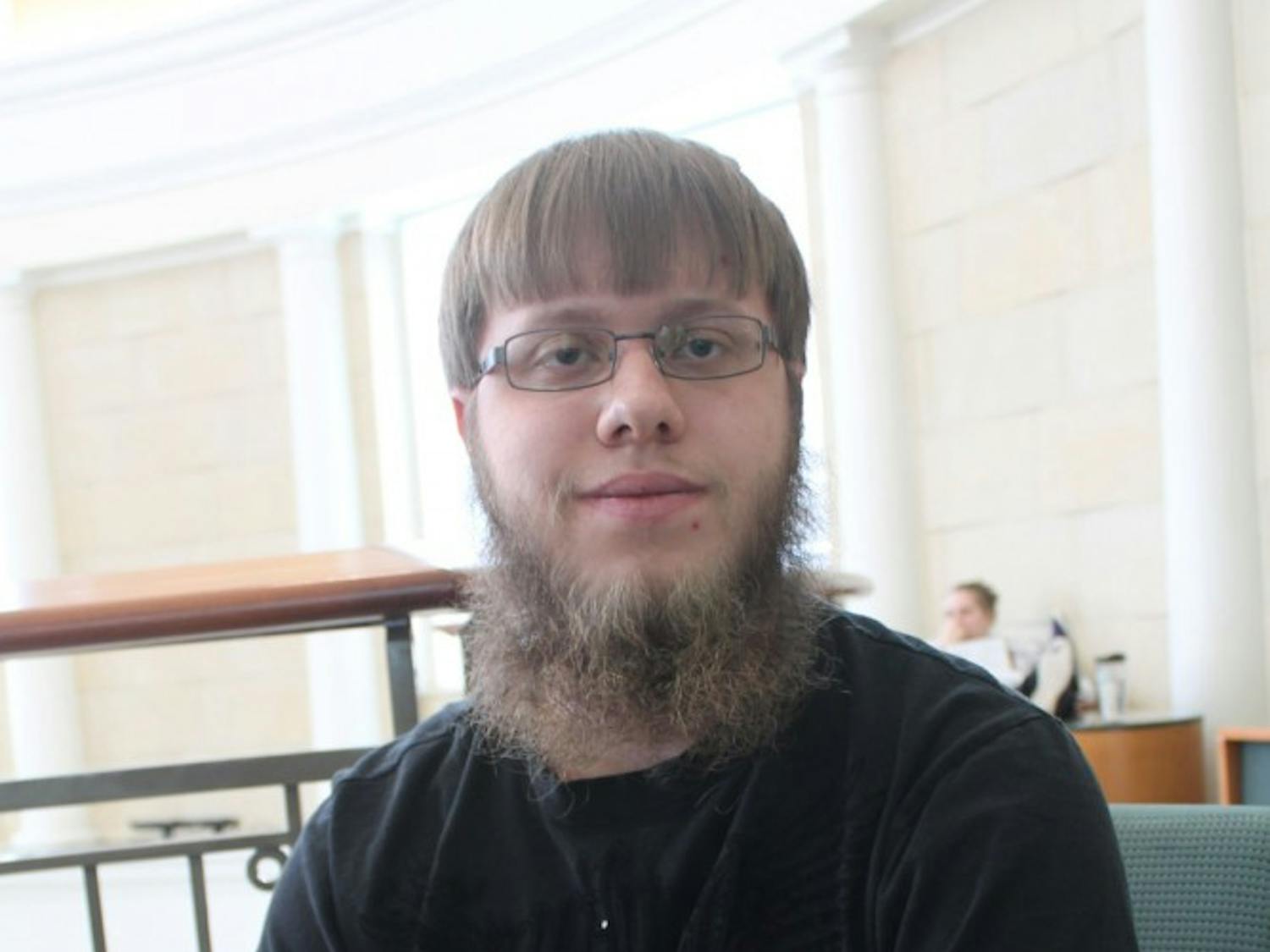Elijah Davis, freshman studying Computer Science  
