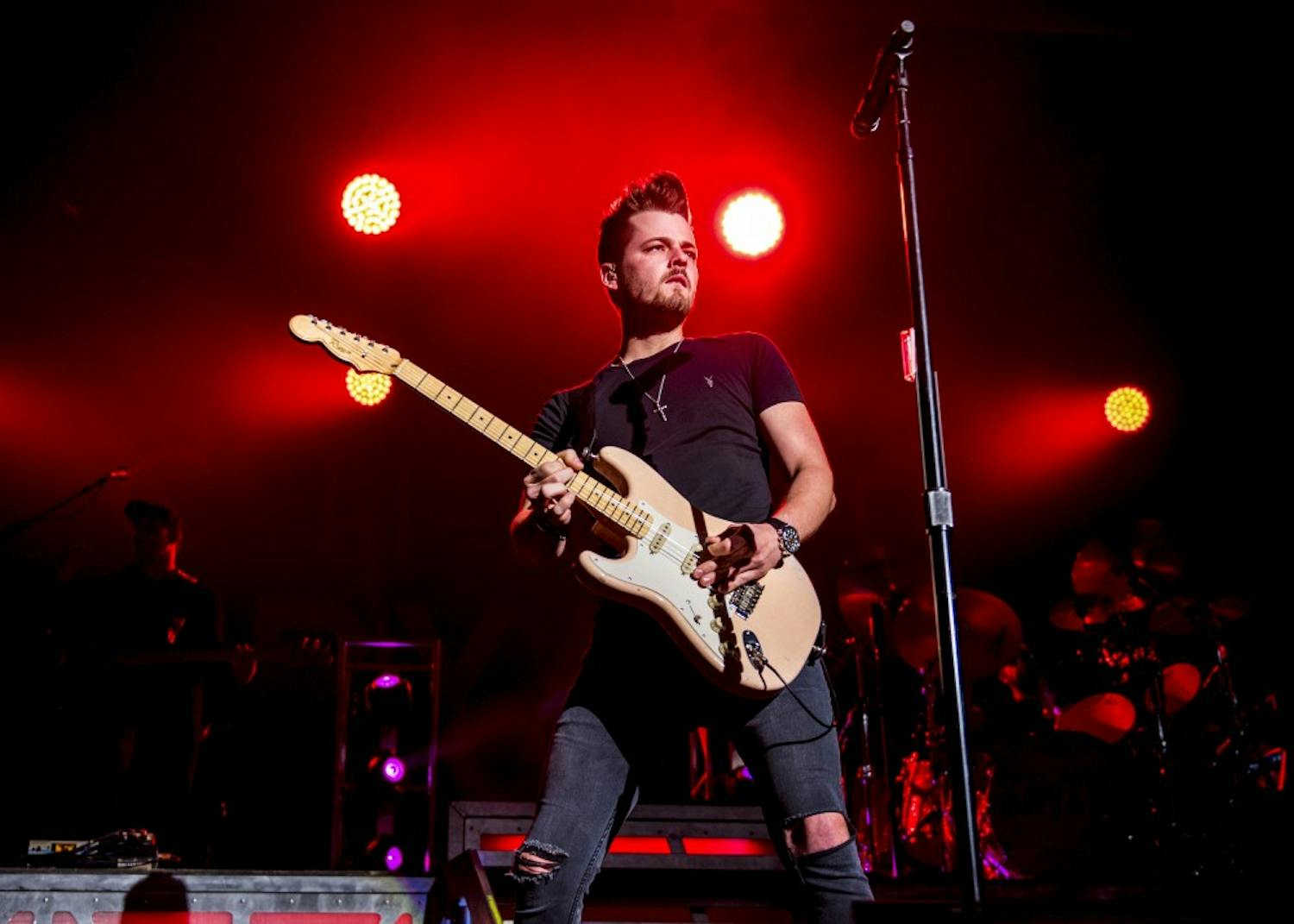 Countr artist Chase Bryant performed at Templeton Blackburn Alumni Memorial Auditorium on Thursday, April 13. This wasn't the first time Bryant has performed in Athens, as he performed at Country Night Lights in 2015. 