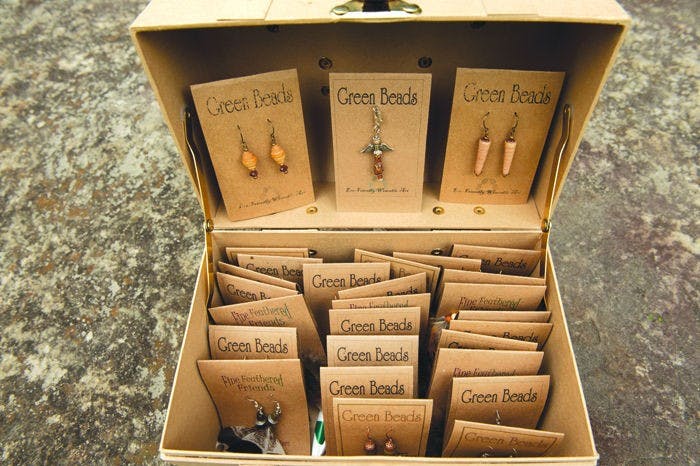 OU freshman uses unlikely materials to create jewelry  