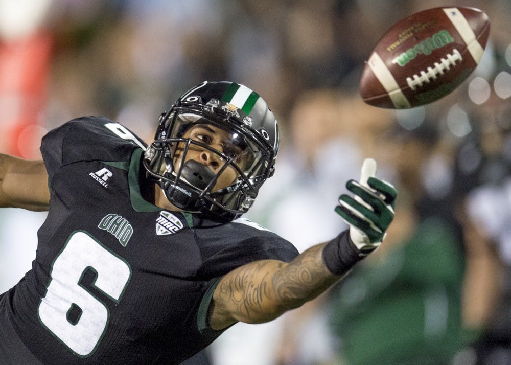 Senior wide receiver Sebastian Smith was an absolute weapon for the Bobcats, and it was a privilege to see him make a miraculous catch (or come within inches) week in and week out.  