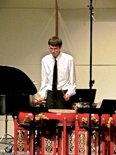 Visiting professor explores unusual percussion tactics  