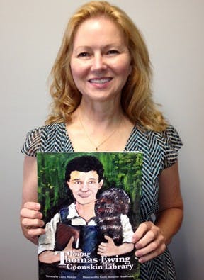 The historical tale of the Athens' county Coonskin Library is brought to life, soon to be signed by author Cathy Mowrer  