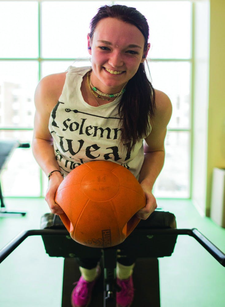 Mikayla Erskine, sophomore studying English  